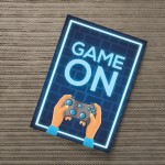 Novelty Gaming Poster For Boys Bedroom Man Cave Sign Gift