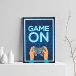 Novelty Gaming Poster For Boys Bedroom Man Cave Sign Gift