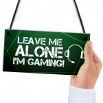 Gaming Door Sign Birthday Christmas Gift For Brother Son Gamer