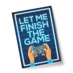 Gaming Print Wall Art For Man Cave Games Room Boys Bedroom