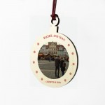 Personalised Christmas Tree Bauble PHOTO Decoration Keepsake