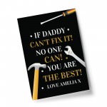 DADDY CANT FIX IT Funny Print For Daddy Birthday Christmas Gift