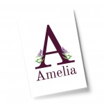 Nursery Decor For Girls Bedroom PERSONALISED Wall Art Gift