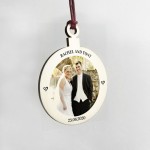 PERSONALISED Christmas Decor Bauble Wedding Anniversary Gift