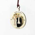 PERSONALISED Christmas Decor Bauble Wedding Anniversary Gift