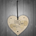 Funny Home SIGN Lockdown Gift Wood Heart Toilet Paper Joke