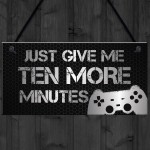 Funny Gaming Sign For Door Novelty Gaming Accessories Birthday
