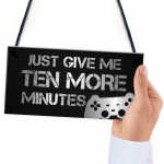 Funny Gaming Sign For Door Novelty Gaming Accessories Birthday