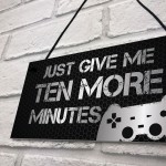 Funny Gaming Sign For Door Novelty Gaming Accessories Birthday