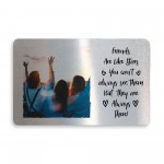 Best Friend Gift Friendship Gift Wallet Insert Thank You Gift