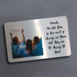 Best Friend Gift Friendship Gift Wallet Insert Thank You Gift