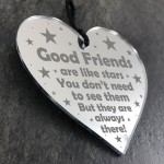 Good Friend Plaque Best Friend Gift Friendship Sign Thank You