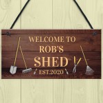 Personalised Shed Sign Home Decor Shed Garage Garden Sign