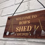 Personalised Shed Sign Home Decor Shed Garage Garden Sign