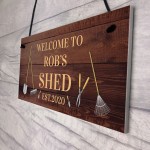 Personalised Shed Sign Home Decor Shed Garage Garden Sign