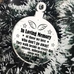 In Loving Memory Chirstmas Tree Decoration Mum Dad Nan Gift In Loving Memory Chirstmas Tree Decoration Mum Dad Nan Gift
