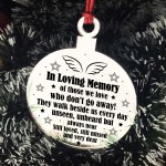 In Loving Memory Chirstmas Tree Decoration Mum Dad Nan Gift In Loving Memory Chirstmas Tree Decoration Mum Dad Nan Gift
