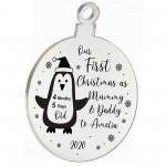First Christmas As Mummy and Daddy Personalised Christmas Baby
