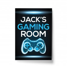 Novelty Gaming Poster For Son Gamer Personalised Print