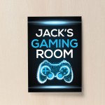 Novelty Gaming Poster For Son Gamer Personalised Print