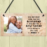 Personalised Photo Gift For Boyfriend Sign Christmas Birthday