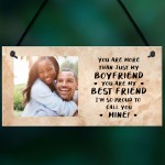 Personalised Photo Gift For Boyfriend Sign Christmas Birthday