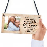Personalised Photo Gift For Boyfriend Sign Christmas Birthday