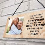 Personalised Photo Gift For Boyfriend Sign Christmas Birthday