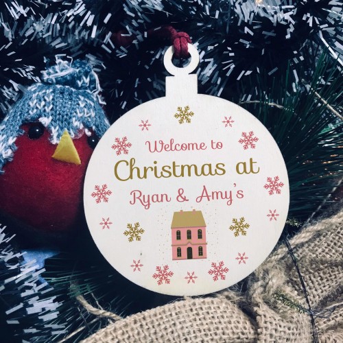 Christmas at ANY NAMES Personalised Christmas Tree Decoration