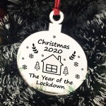 Christmas 2020 Engraved Bauble Lockdown Gift Christmas Decor