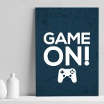 Gaming Print Gaming Poster Playstation Inspired Bedroom Sign