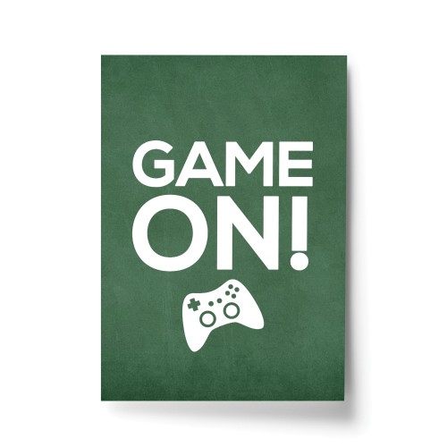 Gaming Print Gaming Poster Xbox Inspired Boys Bedroom Sign