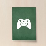 Green Gaming Print Gaming Poster Xbox Inspired Bedroom Sign