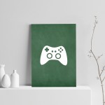 Green Gaming Print Gaming Poster Xbox Inspired Bedroom Sign
