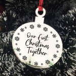 Our First Christmas Together Gift For Boyfriend Girlfriend