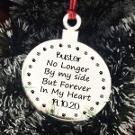 Personalised Dog Cat Memorial Gift Christmas Decoration Engraved