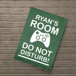 Personalised Gaming Poster Gaming Print Boys Bedroom Man Cave