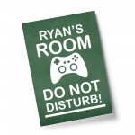 Personalised Gaming Poster Gaming Print Boys Bedroom Man Cave