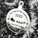 Personalised Christmas Decoration Year Of The Lockdown 2020