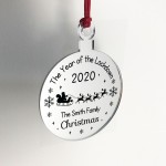 Personalised Christmas Decoration Year Of The Lockdown 2020
