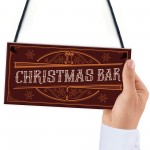 Christmas Decoration For Bar Home Bar Pub Sign Home Decor