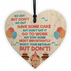 Funny Birthday Card Present For Him Her Lockdown Quarantine Gift