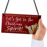 Funny Home Bar Sign Christmas Decoration Alcohol Gift For Family