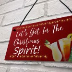 Funny Home Bar Sign Christmas Decoration Alcohol Gift For Family