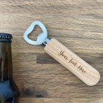 Personalised Birthday Christmas Gift Bottle Opener Gift For Him