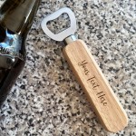 Personalised Birthday Christmas Gift Bottle Opener Gift For Him