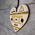 Personalised Birthday Gift Lockdown Keepsake Wooden Heart