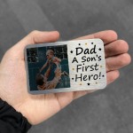 Personalised Metal Wallet Insert For Dad Birthday Christmas