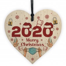 Christmas Bauble Family Xmas Tree Decoration Lockdown Year