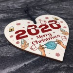 Christmas Bauble Family Xmas Tree Decoration Lockdown Year